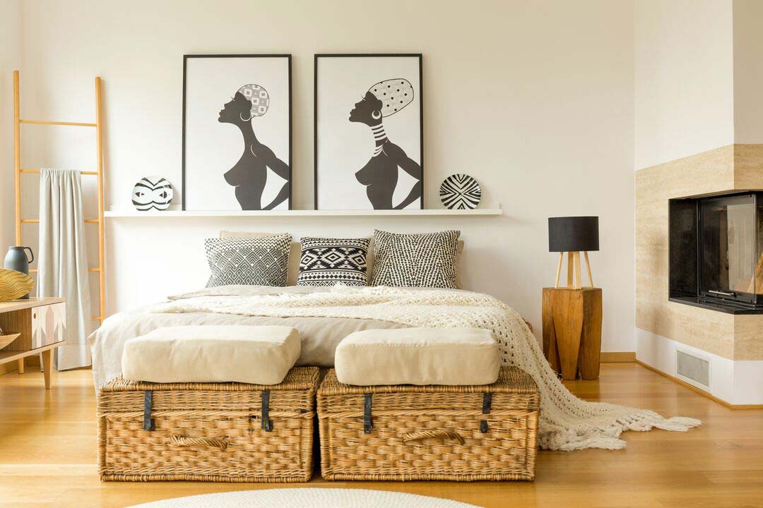 Chambre déco esprit safari