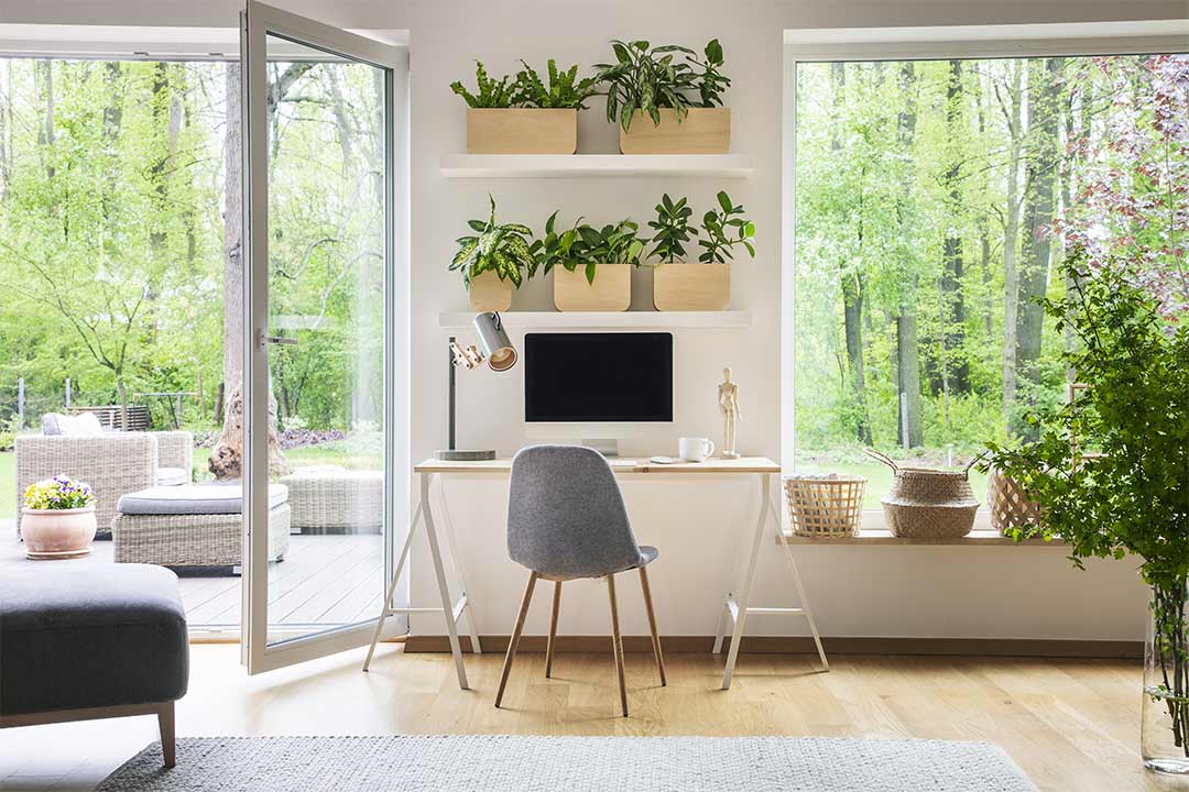Bureau nature contemporain